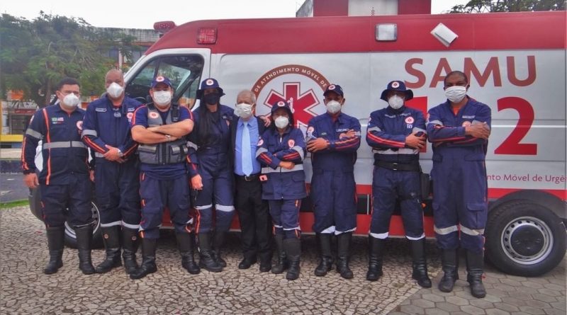 Com recursos próprios, município de Valença adquire ambulância do SAMU