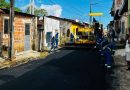 Prefeitura de Valença, moradores e comerciantes comemoram o início da pavimentação asfáltica no Alto do São Roque