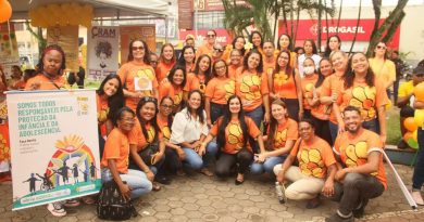 Prefeitura de Valença realiza caminhada que promove o cuidado com a criança e o adolescente