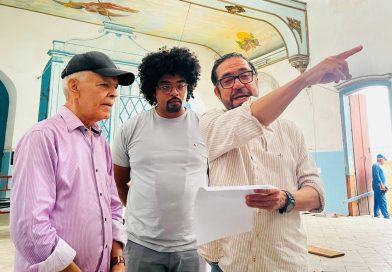 Prefeito Marcos Medrado acompanha Visita Técnica às obras de recuperação da Igreja Matriz de Valença