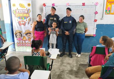 Ronda Escolar da Guarda Municipal identifica criança com problemas de visão e realiza ação solidária