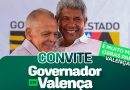 Prefeito Marcos Medrado recebe o governador Jerônimo Rodrigues nesta sexta-feira (04) para anunciar obras e serviços
