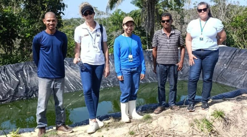 Secretaria de Pesca e Aquicultura de Valenca realiza 2ª visita técnica a piscicultores da zona rural
