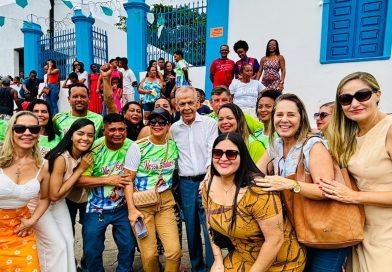 Prefeito Marcos Medrado participa das celebrações em homenagem a Nossa Senhora do Amparo