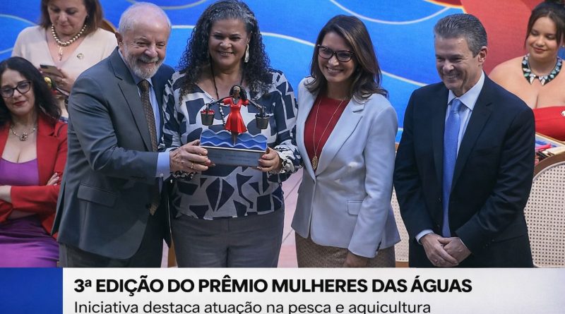 Secretária de Pesca e Aquicultura da Prefeitura de Valença é homenageada em Brasília