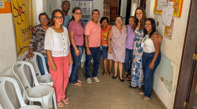 Vereador Fabrício Lemos reforça compromisso com a proteção infantil em visita ao Conselho Tutelar de Valença