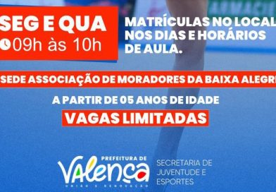 Inscrições para aulas de Ginástica Rítmica