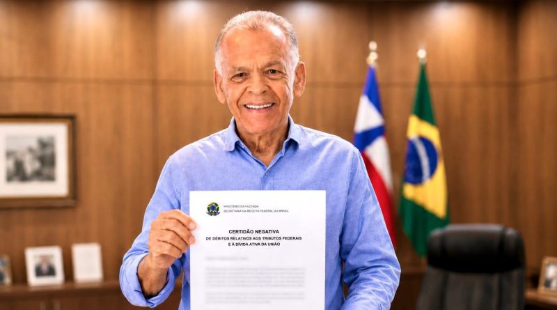 Valença conquista Certidão Negativa de Débitos Federais após anos de impedimentos