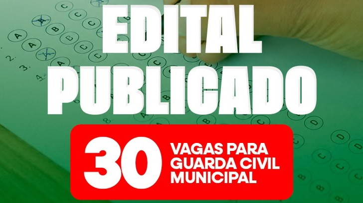 Valença abre concurso público para a Guarda Municipal com 30 vagas e salário de R$ 2,3 mil