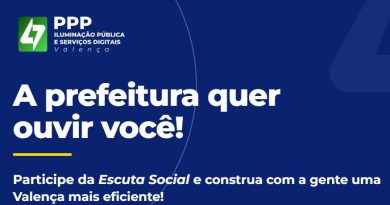 Valença abre escuta pública para ouvir população sobre projeto de PPP de Iluminação Pública e Serviços Digitais