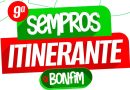 9ª SEMPROS Itinerante leva serviços sociais e de saúde ao Bonfim neste sábado (26)
